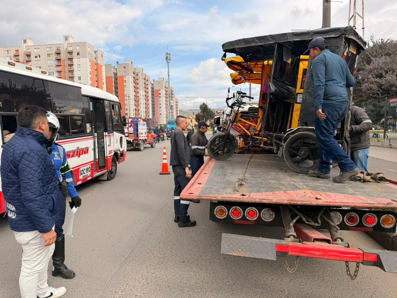 Un operativo dejó en evidencia cómo operan varios bicitaxis en el municipio y abrió el debate sobre su control y regulación.